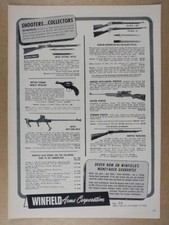 1956 Swiss Vetterli Boys Anti-Tank Rem Rolling Block Rifles vintage print Ad