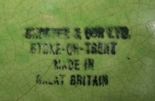 Antique SHORTER & SON "Green