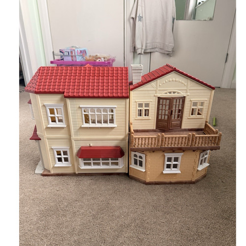 Sylvanian families red - , roof