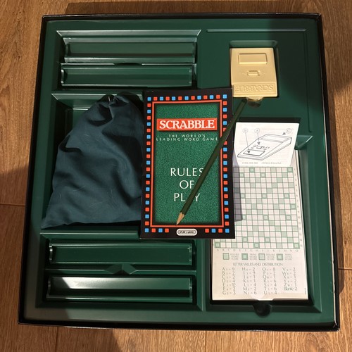 Spear games scrabble deluxe - scrabble,