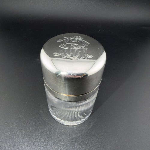 London 1891 silver crystal - &,
