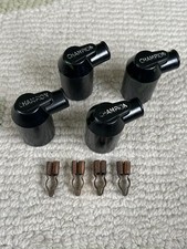 Set Of 4 Vintage Motorcycle Car Champion WC 548 Spark Plug Caps Mini Riley MG