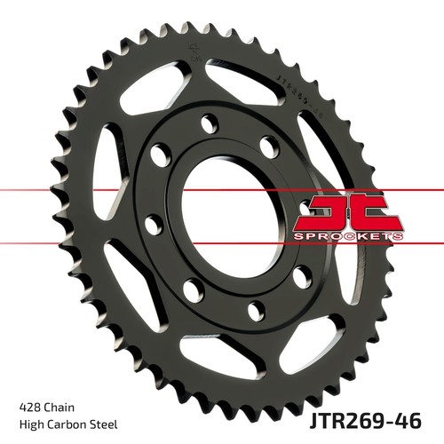 Rear sprocket 46t - 46t, 428p