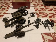 A Box Of Artillery Diecast Models Some For Spares Made In England by Britain’s ?