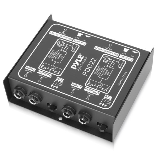 Pyle passive box audio hum - passive,