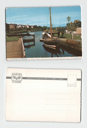 Postcard crinan canal - crinan,