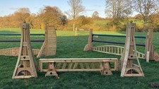Wooden Horse Jump DELIVERY