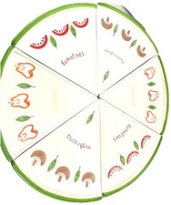 Vintage Pizza Plates Full Set