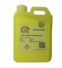 99.99% PURE GRADE Flowers of Sulphur Powder 1.2kg HDPE Jerry Can FREE POSTAGE