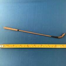 Vintage Miniature Golf Club Hickory Shafted Wooden Hand Made Display Model 9’’