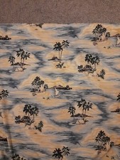 Tropical Hawaiin Woven COTTON