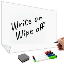 Self-Adhesive Whiteboard