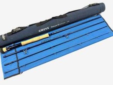 Greys Platinum XD Saltwater / Pike 9′ 4 Piece Line #7 Carbon Fly Rod With Bag...