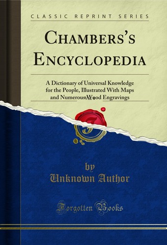 Chambers encyclopedia vol - encyclopedia,,