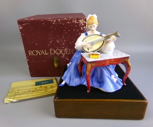 Royal doulton lady musicians - royal,