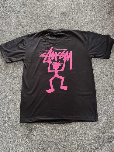 Stüssy men black pink - stüssy, black/pink