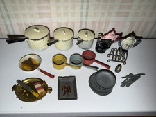 Antique vintage dolls house - vintage,
