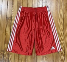 Adidas Shorts Mens Large Red