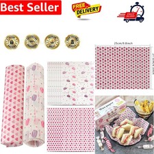 100 PCS Food Grade Wrap Paper