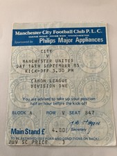 Man City V Manchester United