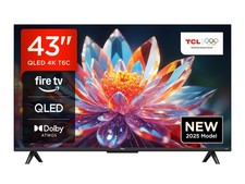 TCL 43T6C UK 43” QLED 4K HDR