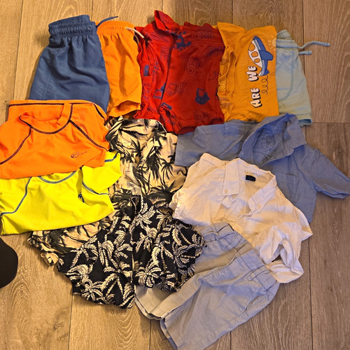 Boys floral 3pc - 3-4y, outfit