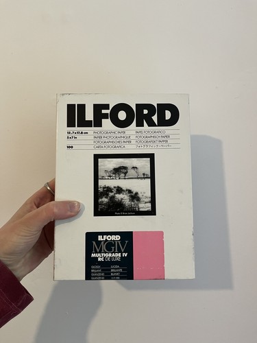 Ilford paper mgiv - paper, x
