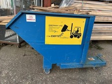 tipping skip  automatic tipping action, 500kg.
