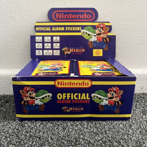 Nintendo merlin 1992 stickers - 1992,