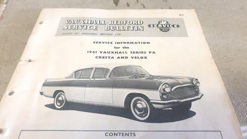 1961 vauxhall cresta - cresta, &