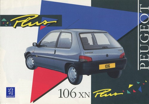 Car brochure peugeot - car,