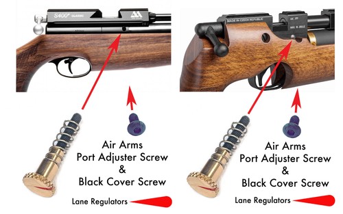 Air arms power adjuster wheel - arms,