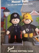 Jean Greenhowe's MASCOT DOLLS 10 Knitted Characters Patterns