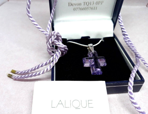Lalique necklace crystal - necklace,