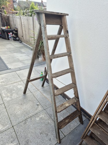 Vintage wooden folding - wooden,