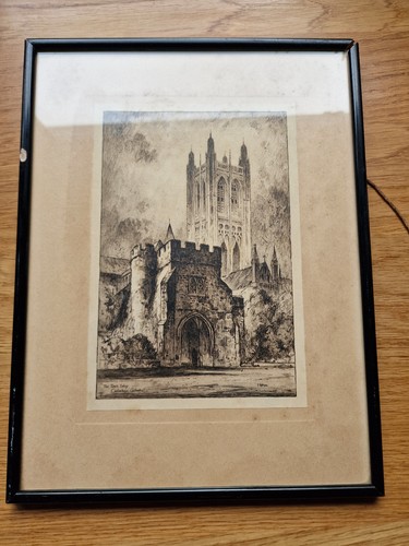 Vintage sketch canterbury - sketch,