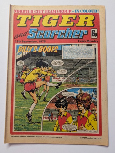 Tiger and scorcher - tiger, comic