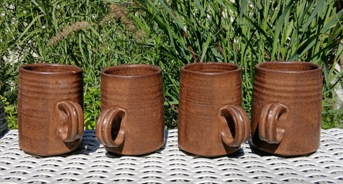 Set unique hand thrown - of, 4