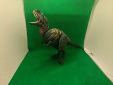 Jurassic World Dino Rivals Bite 'n Fight T-Rex Park~Mouth Opens & Raors W/Lever