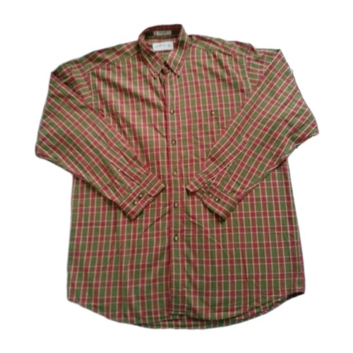 Orvis green red check - orvis, shirt