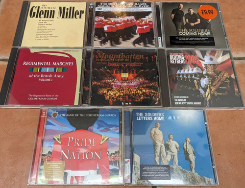 Military marching band - marching, &