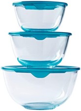 Pyrex Bowl Set 3 pcs. Cook &
