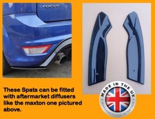 Focus ST225 MK2.5 Facelift Rear Bumper Corner Spats. Fits maxton diffuser
