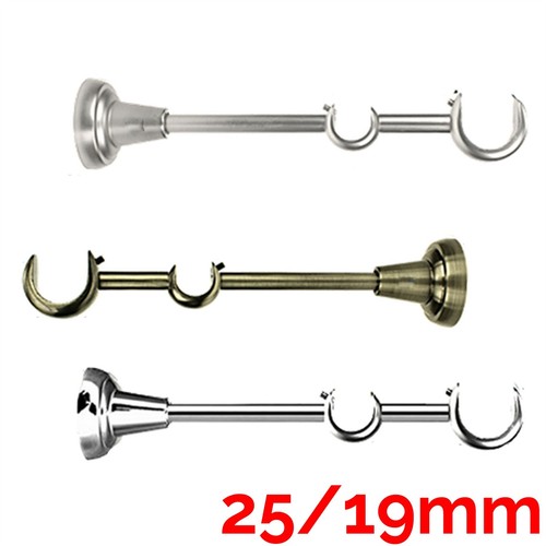 Metal curtain pole bracket - curtain,