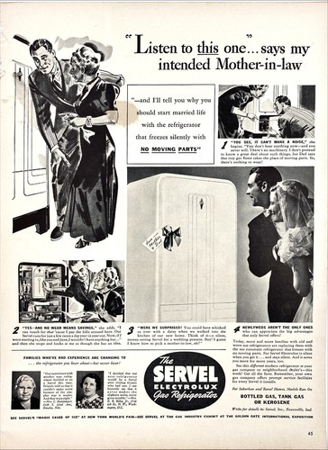 Servel electrolux gas - electrolux,