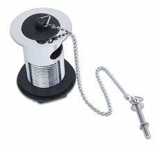 1.25 inch waste Chrome Slotted