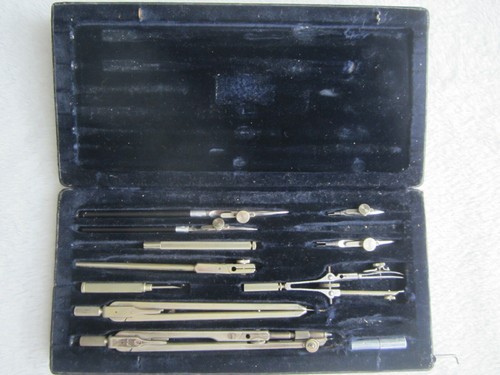 Antique professional compass - antique,