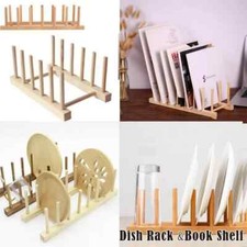 Premium Wooden Plate Holder