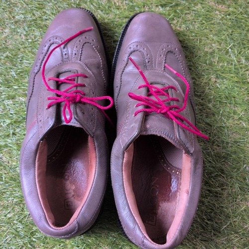 Footjoy icon golf shoes brown - icon,