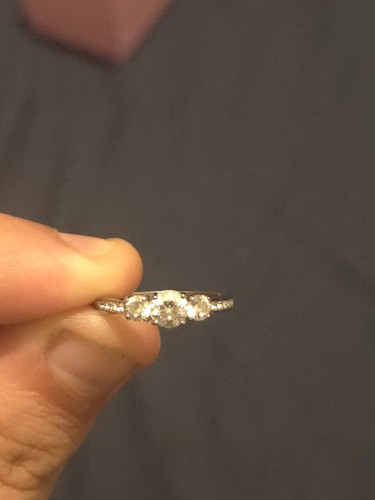 Swarovski rhodium plated ring - swarovski,